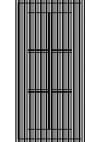42″ High Wall Glass Door Modification