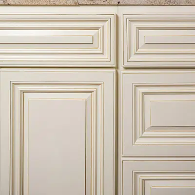 Antique White Bathroom Cabinets & Vanities