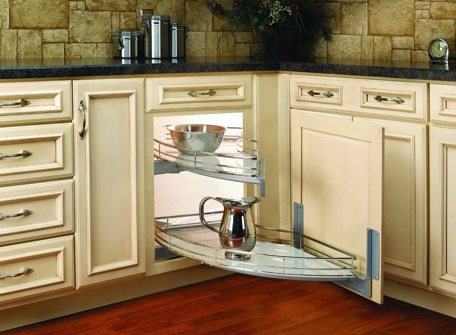11 clever corner kitchen cabinet ideas | summit cabinets
